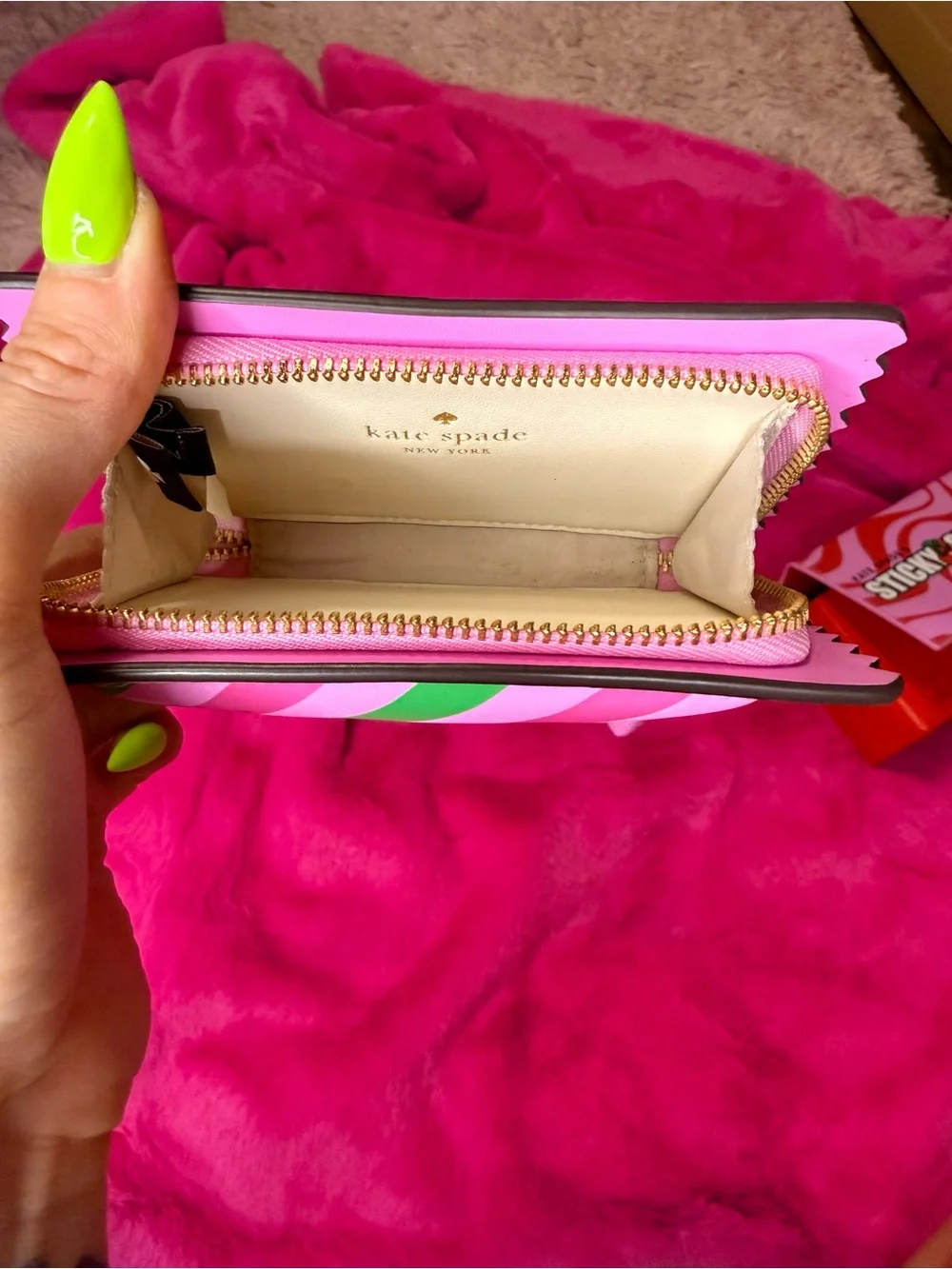 kate spade 'Sticky Situation' Cherry Gum Novelty Crossbody, Wallet & Charm Set